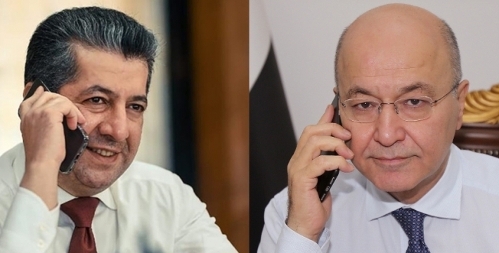 Basbakan, Irak Cumhurbaskani ile seçimleri görüstü!