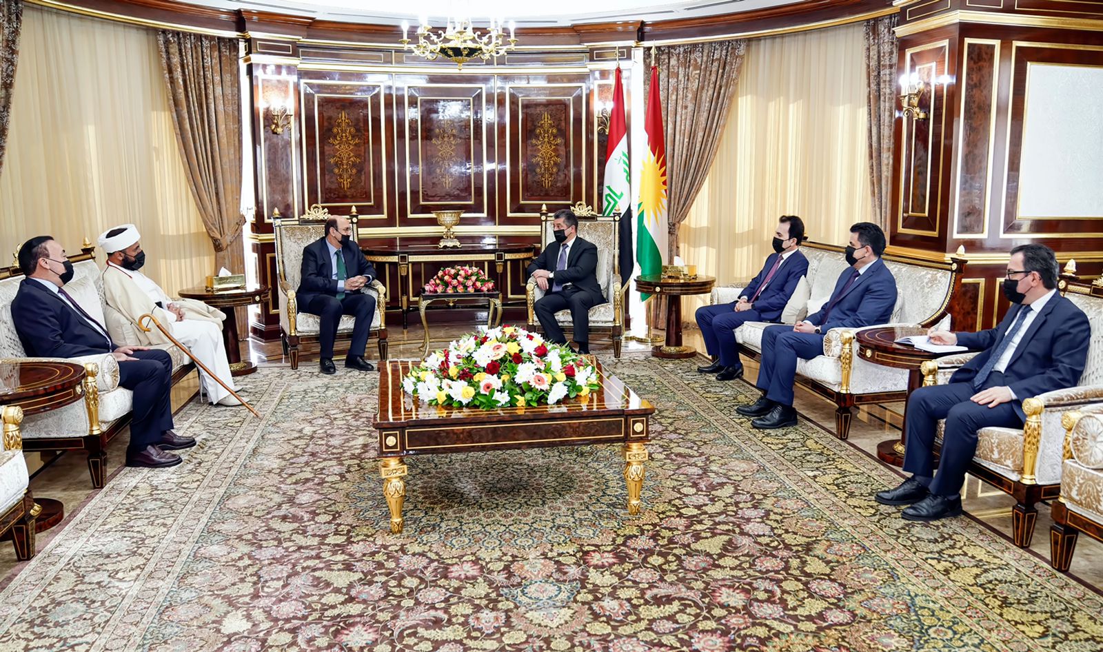 Ezidi liderlerden Basbakan'a hizmet tesekkürü!