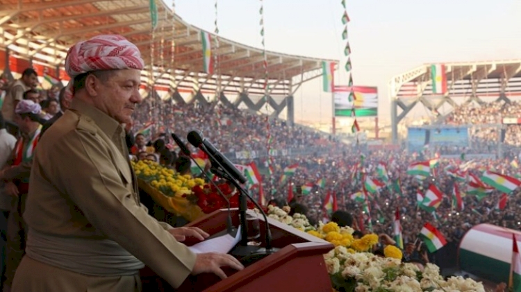 Baskan Barzani: KDP, Kürtler ve Kürdistan’i savunmak için her zaman hazir olmustur!