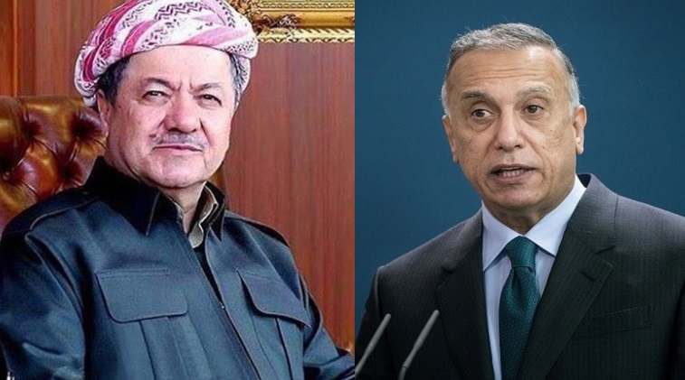 Baskan Barzani ve Kazimi, Pesmerge'ye yönelik saldiriyi görüstü