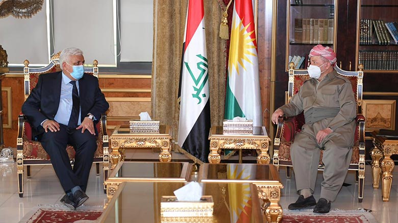 Baskan Barzani, Hasdi Sabi lideri ile görüstü!