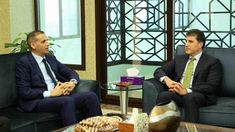Neçirvan Barzani, Abu Dabi’deki Irak Büyükelçisi ile bir araya geldi!