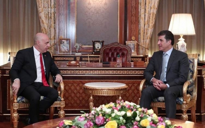 Neçirvan Barzani, Türkiye'nin Bagdat Büyükelçisi ile görüstü!