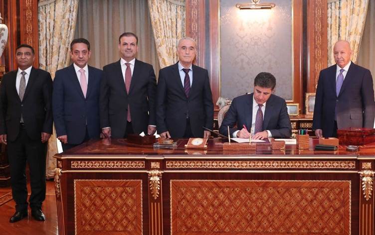 Neçirvan Barzani, yargidaki kritik atamalari imzaladi