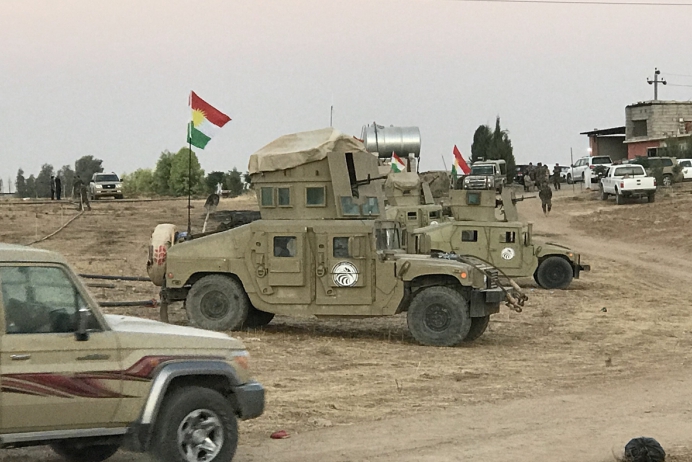 Pesmerge ve Irak ordusundan ortak kara operasyonu!