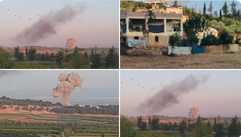 Rus savas uçaklari Afrin’deki silahli gruplari bombaladi!