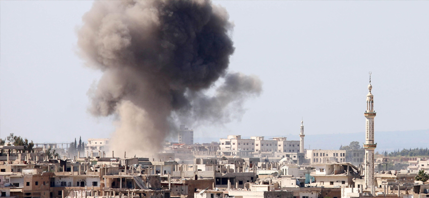 Rusya havadan, Esad rejimi karadan Idlib'i bombaladi!