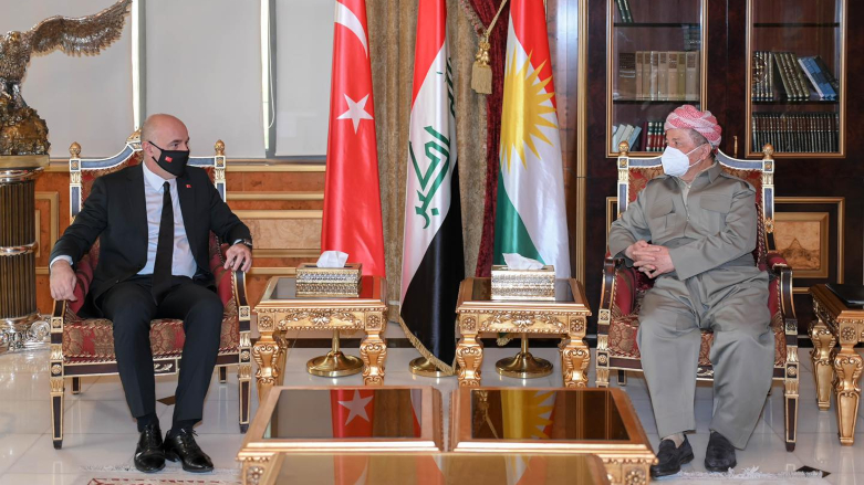 Baskan Barzani, Türkiye’nin Bagdat Büyükelçisi’ni kabul etti!