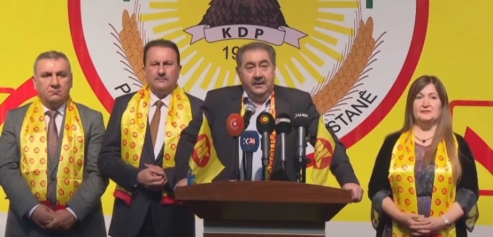 KDP: "Kürt halkina ve kadrolarimiza büyük güven duyuyoruz"