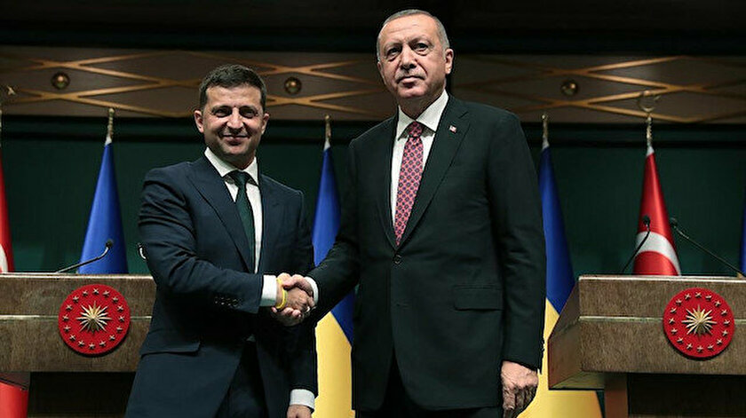 Erdogan-Zelenskiy, Donbas, Kirim ve Karadeniz'i görüstü