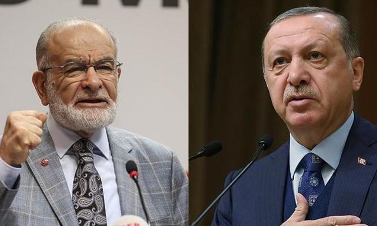 Erdogan’dan, Karamollaoglu’na “yüzde 50+1” tepkisi!