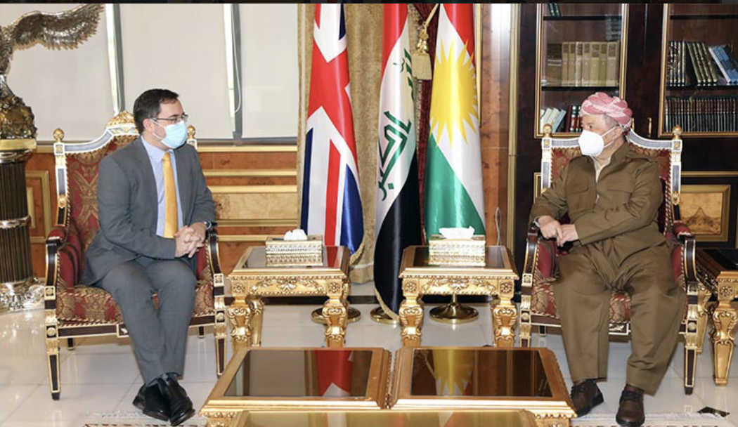 Ingiltere’den Kürdistan Bölgesine destek vurgusu