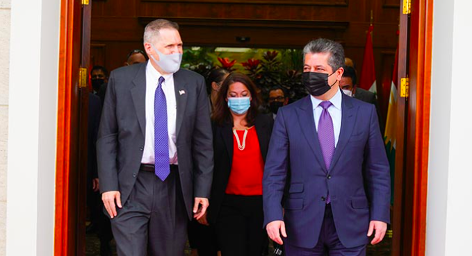 Erbil - ABD görüsmesinde istikrar vurgusu