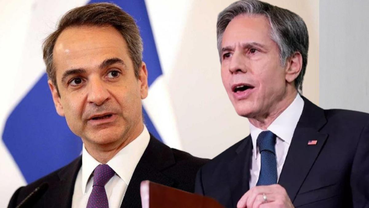 Blinken, Miçotakis ile Dogu Akdeniz ve Ukrayna'yi görüstü!