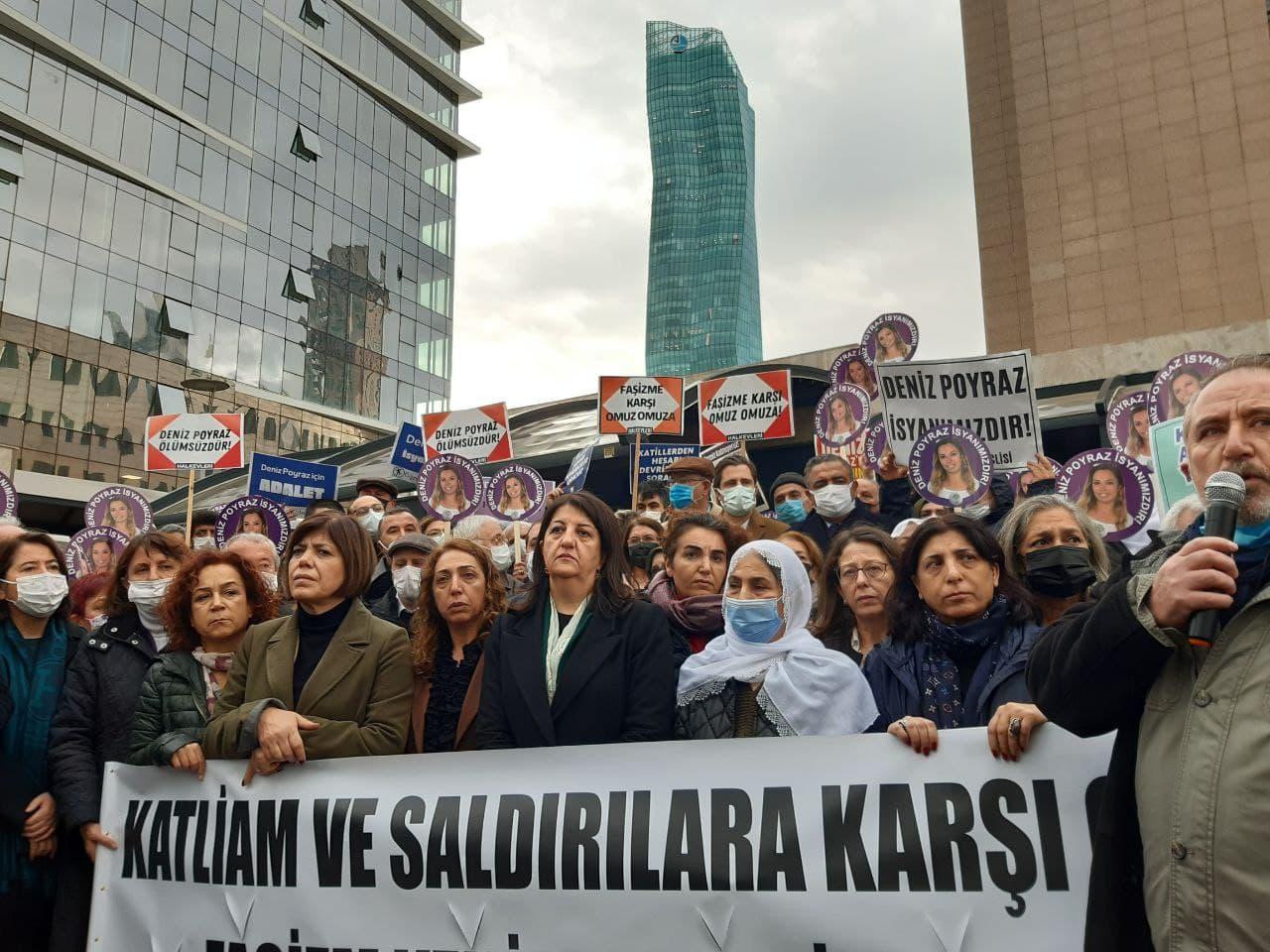 Deniz Poyraz davasi ertelendi: HDP'den tepki!