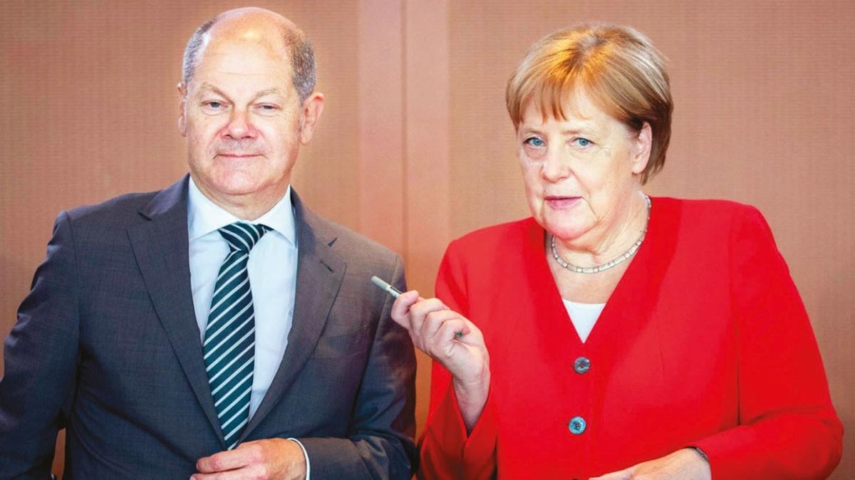 Almanya’nin yeni basbakani Olaf Scholz oldu