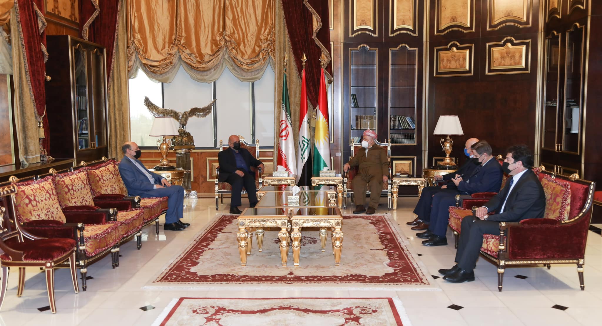 Baskan Barzani, Iran’in Bagdat Büyükelçisi ile görüstü!