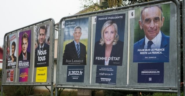 Fransa’da cumhurbaskanligi seçimi ikinci tura kaldi: 2 isim yarisacak