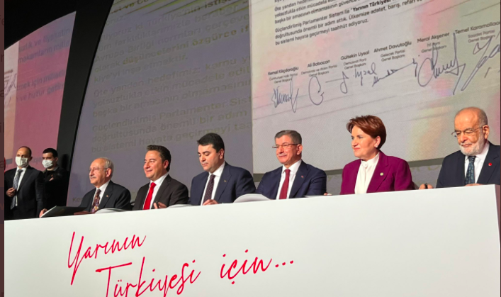 6'li muhalefet mutabakat metnini imzaladi: Iste o maddeler!