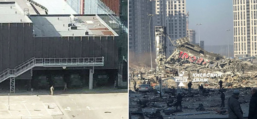 Ruslarin Kiev'de vurdugu AVM, Ukrayna ordusunun merkezi çikti!