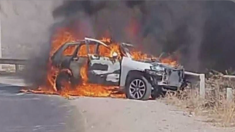 Süleymaniye’de bir araca IHA saldirisi!