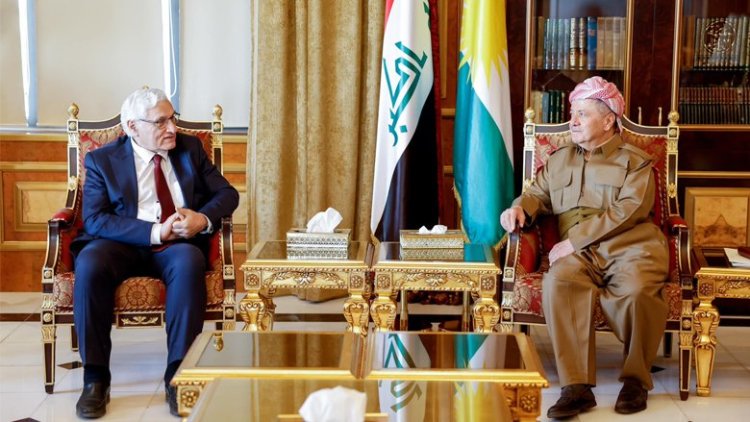 Barzani, Irak Komünist Partisi heyetini kabul etti