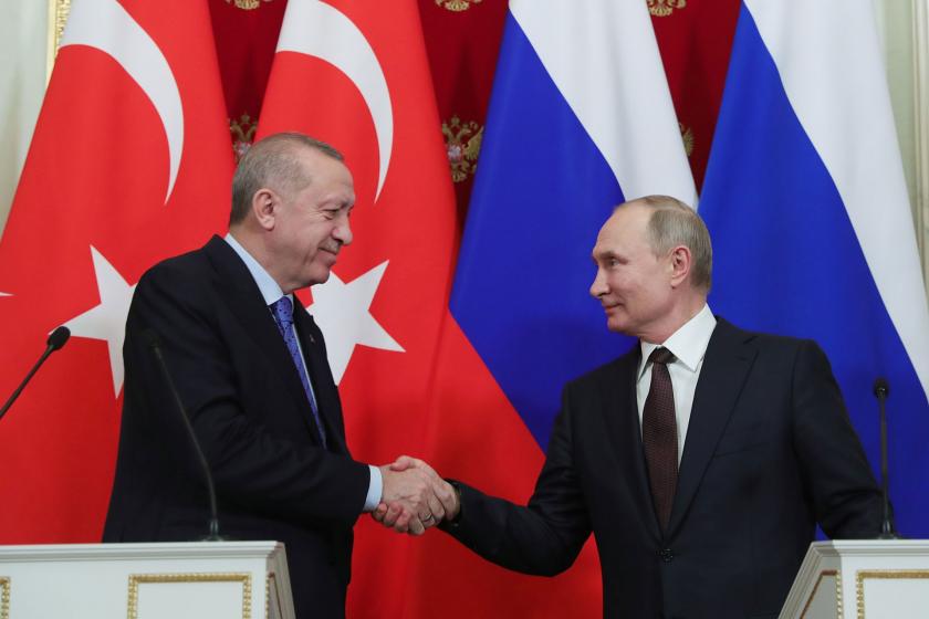 Erdogan’dan Putin’e destek!