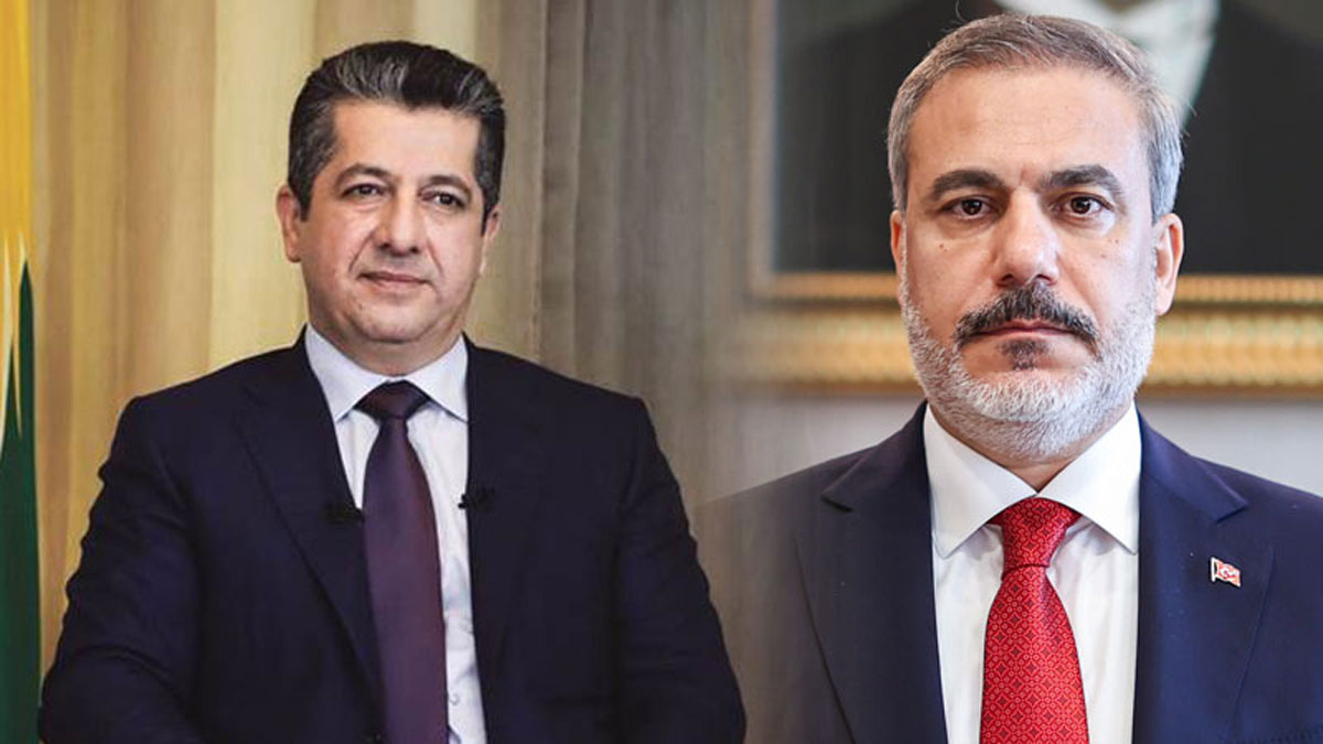 Basbakan Mesrur Barzani'nin, Hakan Fidan ile görüsmesi basladi