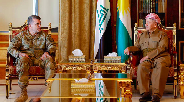 General McFarlane, Baskan Barzani’ye veda etti