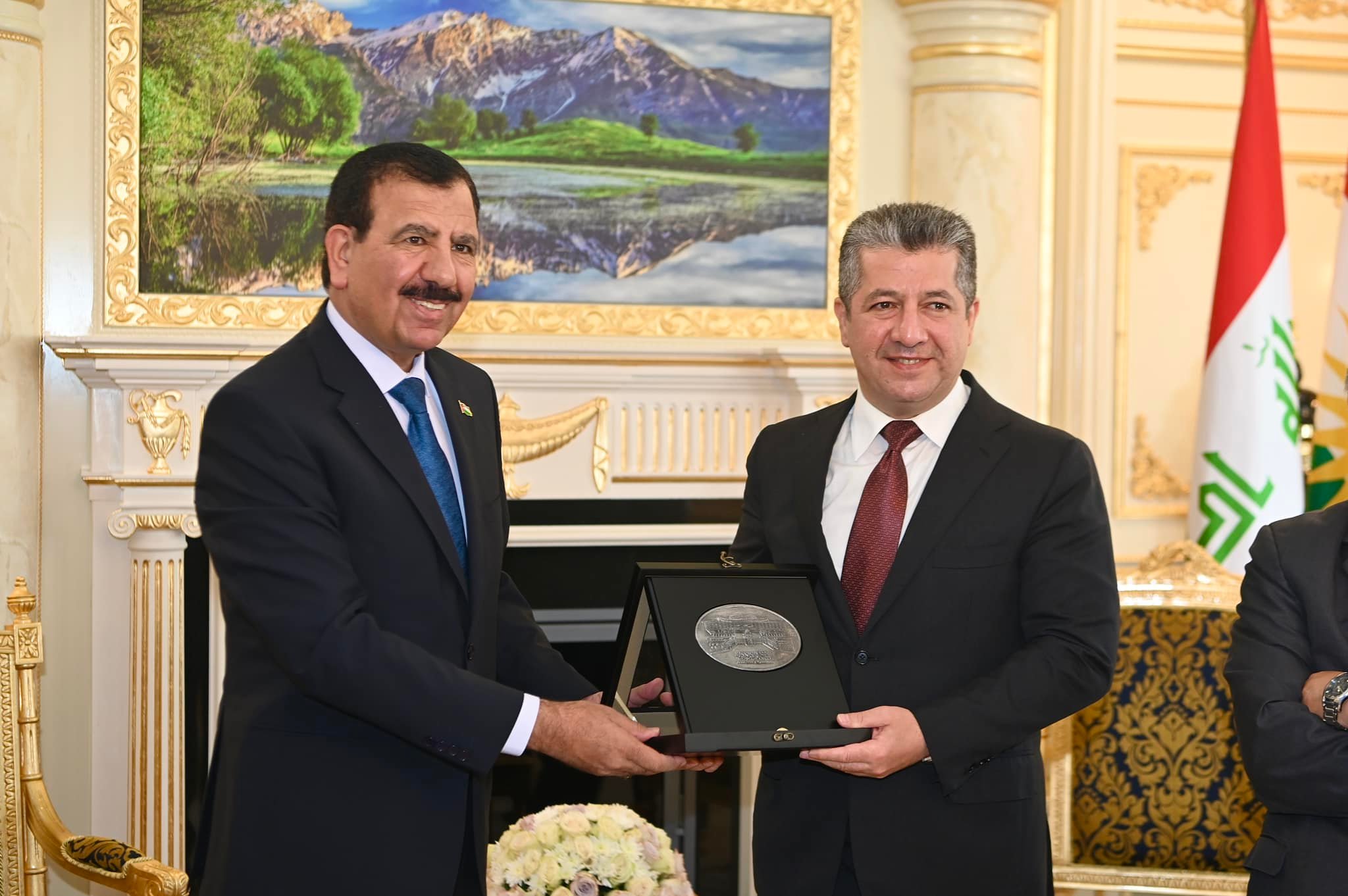 Basbakan Ürdün Parlamento Baskan Yardimcisi’yla görüstü