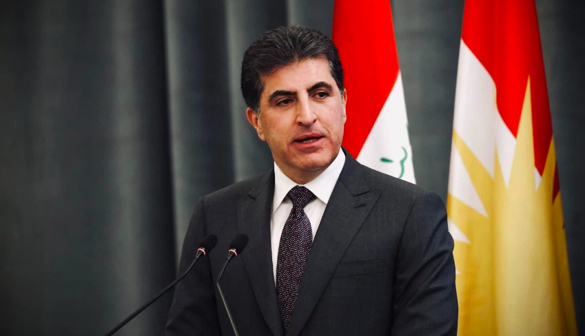 Neçirvan Barzani, Uluslararasi Koalisyon heyetiyle bir araya geldi