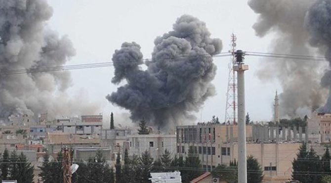 ISID Rakka’ya saldirdi!