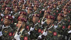 Li Myanmarê ji ber lesker ji çeperan direvin, lesekî bû mecbûrî