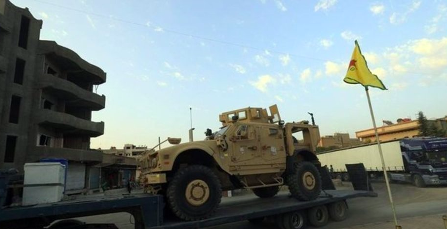 Koalisyon'dan Rojava'daki üslere onlarca araçlik sevkiyat