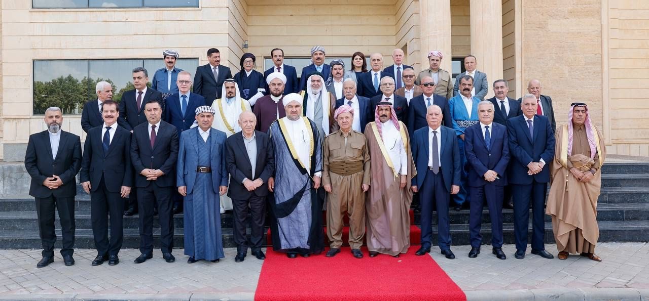 Baskan Barzani Kerkük’teki bilesenlerin temsilcileriyle bir araya geldi