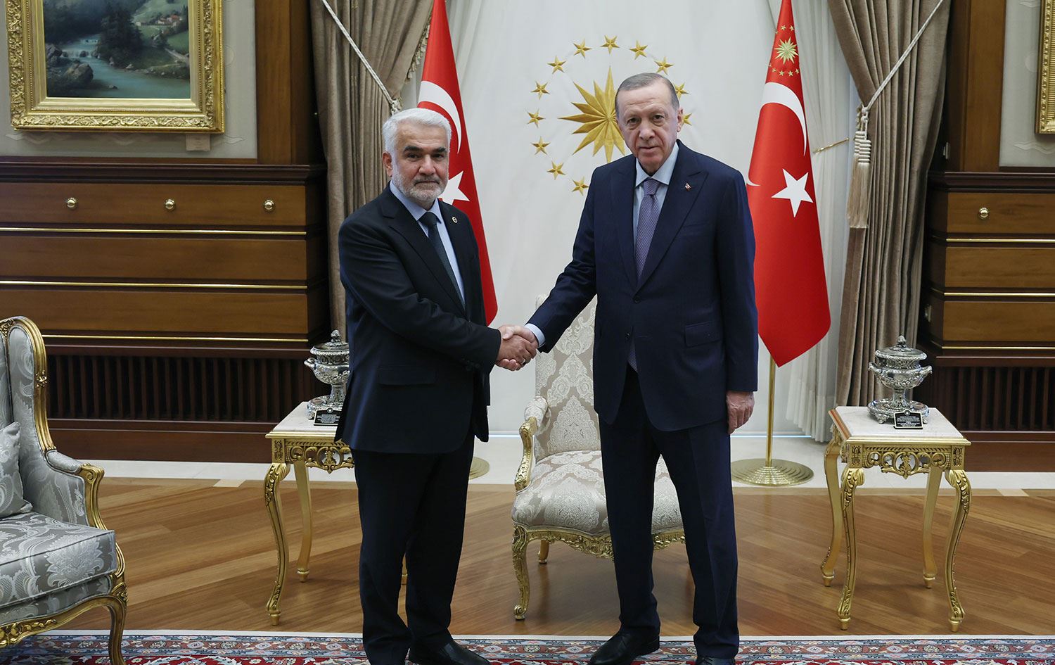 Tayyip Erdogan ve Zekeriya Yapicioglu görüstü