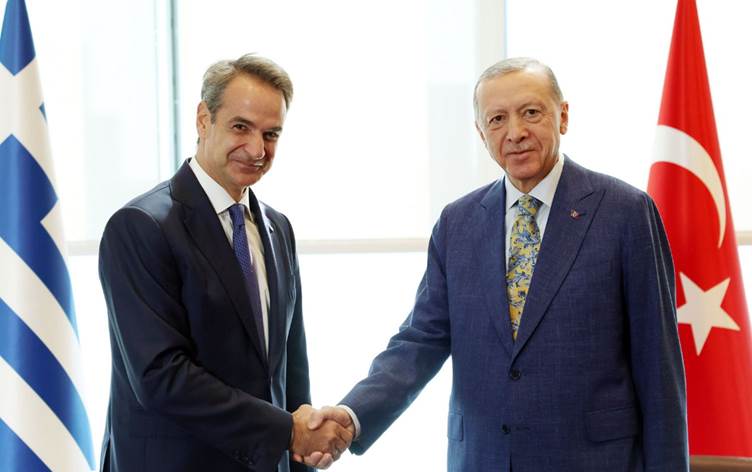 Miçotakis ve Erdogan ABD’de görüstü