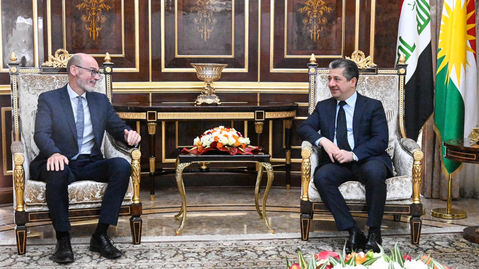 Basbakan, Ingiltere’nin Bagdat Büyükelçisi’yle bir araya geldi