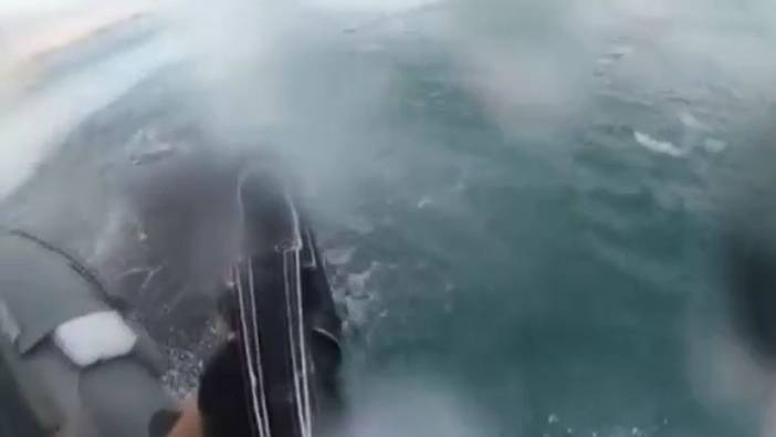 Iste o görüntüler! Hamas’tan Israil’e denizden sizma girisimi!