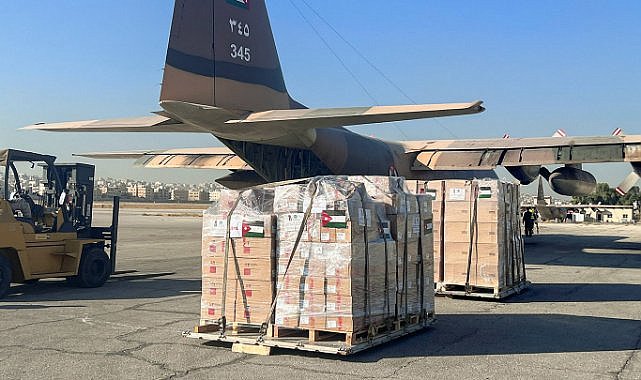 Ürdün'den Gazze için yardim uçagi