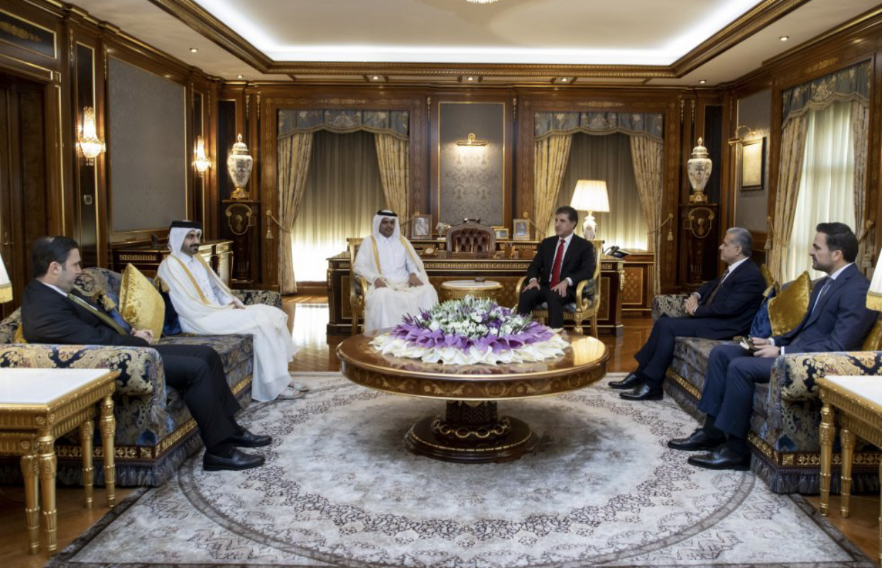 Neçirvan Barzani, Katar’in Erbil Baskonsolosunu kabul etti