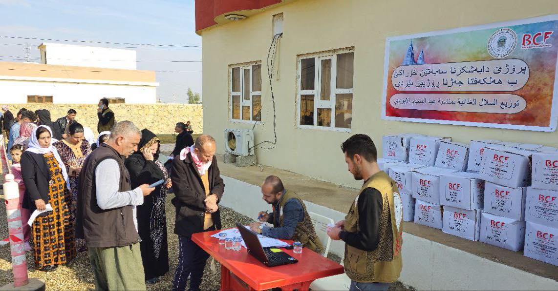 Barzani Yardim Vakfi’ndan Sengal'e yardim