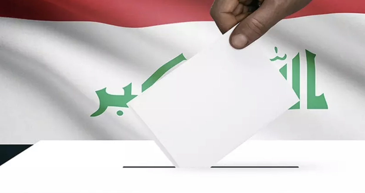 Irak'ta güvenlik güçleri ve iç göçmenler sandik basinda