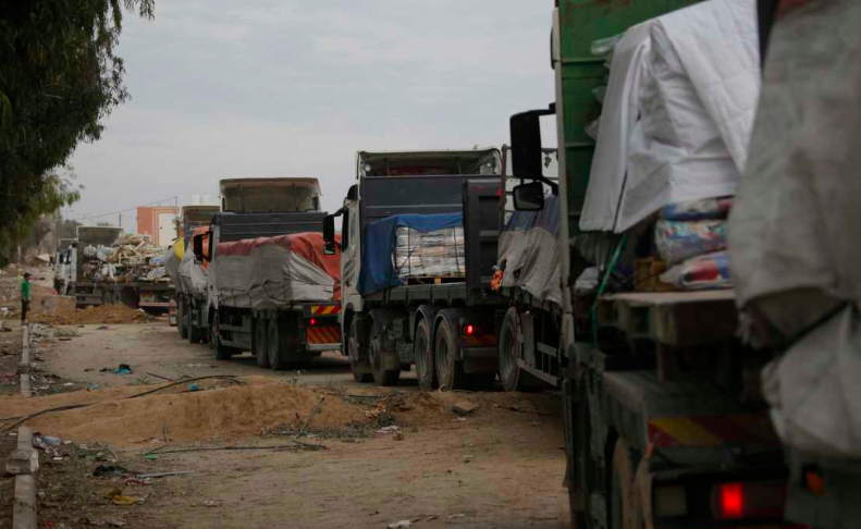 Gazze Seridi’ne geçen insani yardim TIR’i sayisi yükseliyor