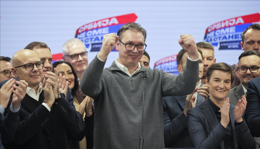 Sirbistan’da genel seçimlerini Vucic’in partisi kazandi