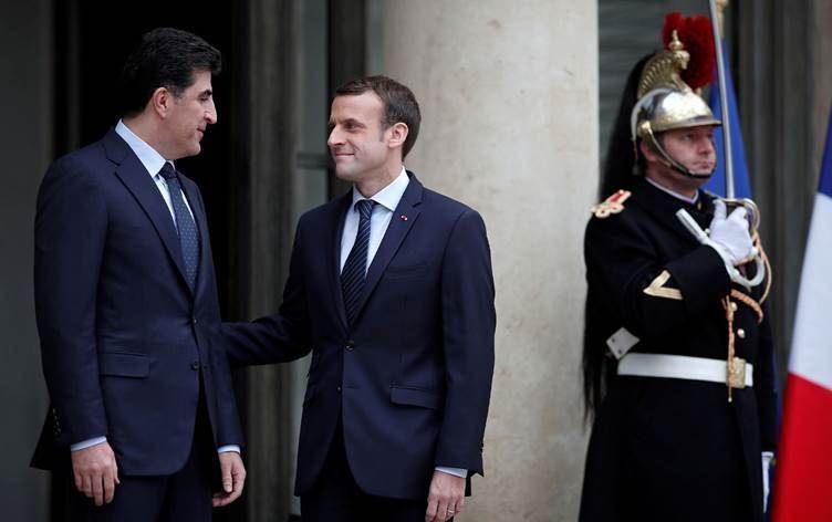 Neçirvan Barzani Paris'te!