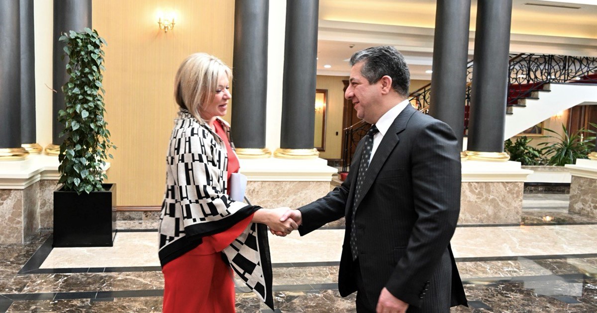 Basbakan ile Plasschaert Kürdistan'daki bilesenlerin durumunu görüstü