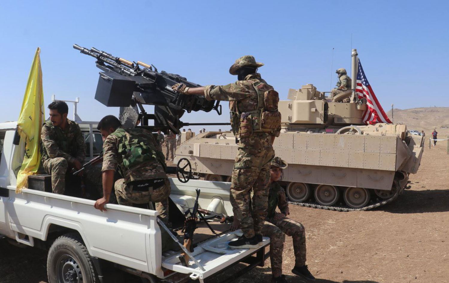 DSG ve Uluslararasi Koalisyondan ortak devriye