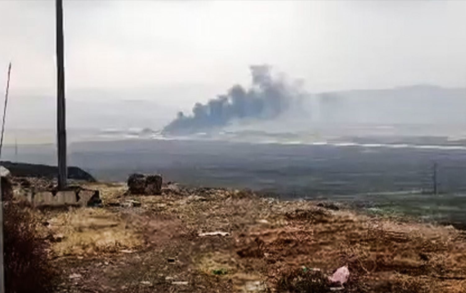 Erbil Havalimani’na saldiri! Patlama sesi duyuldu!