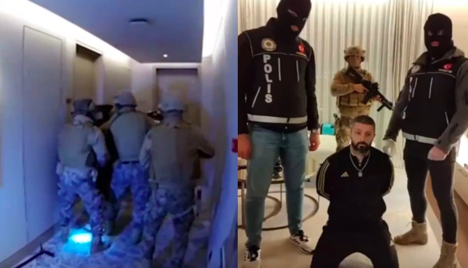 Kirmizi bültenle aranan uyusturucu baronu Istanbul’da yakalandi!